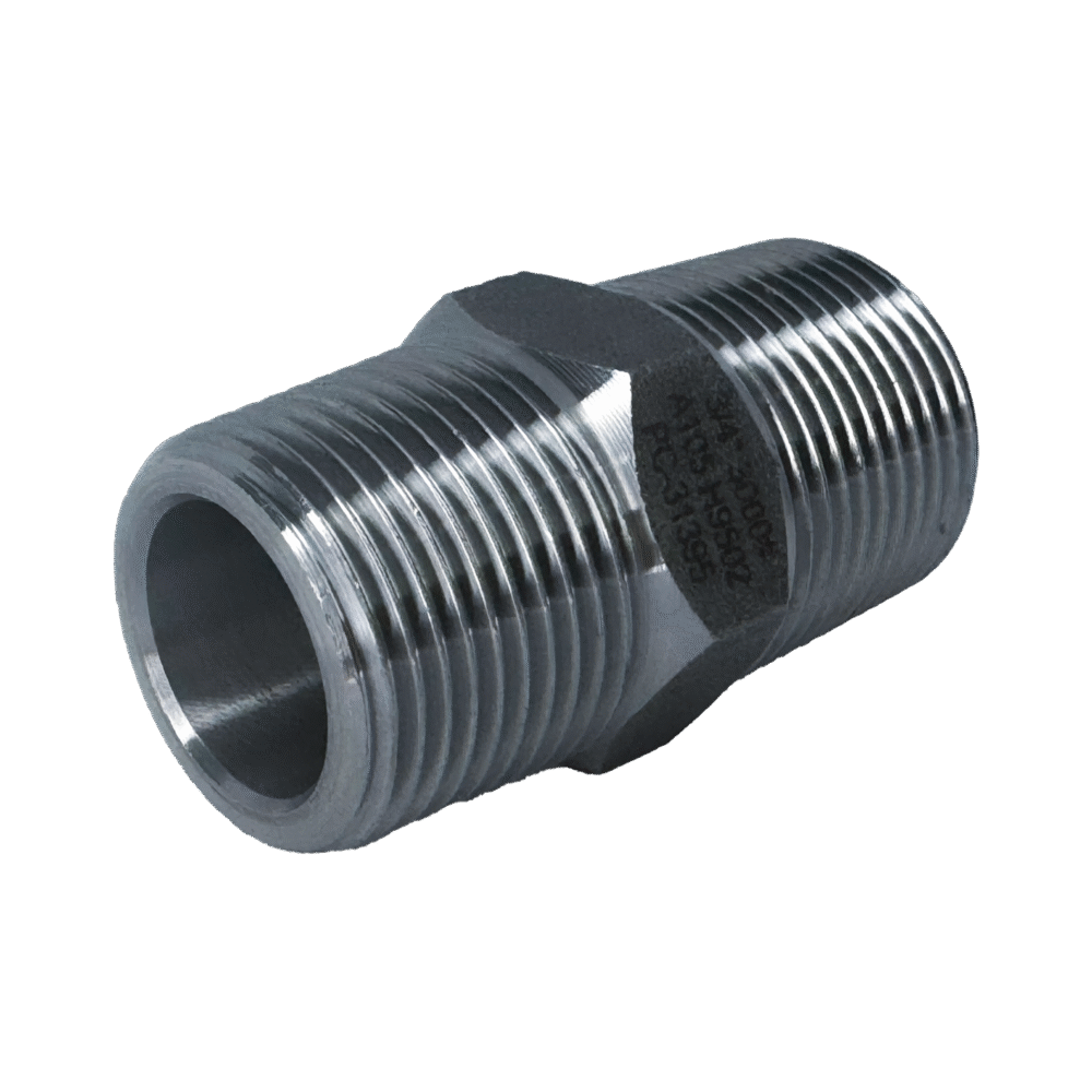 NIPLE TUERCA A105 NPT 3000