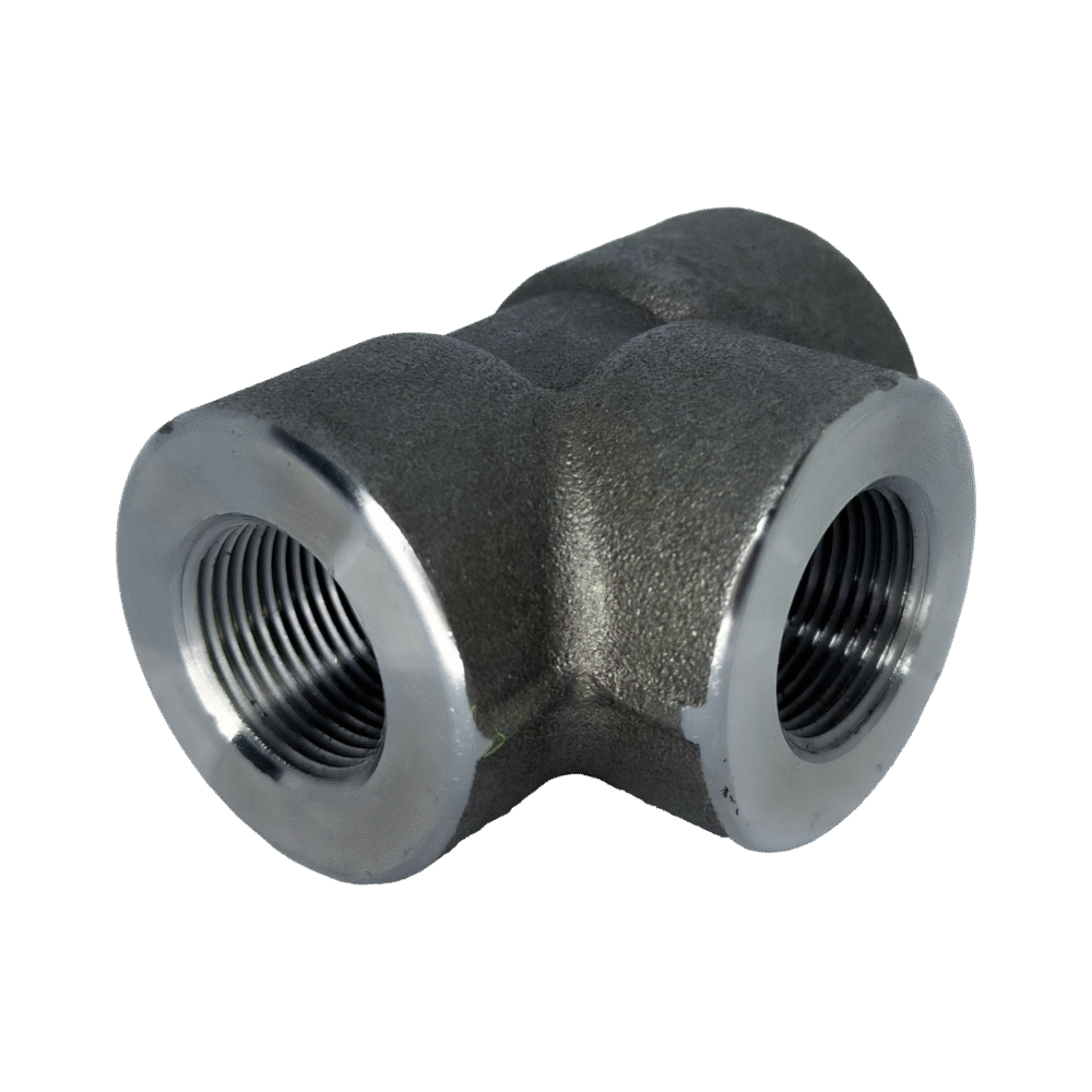 TEE RECTA A-105 NPT CLASE 3000