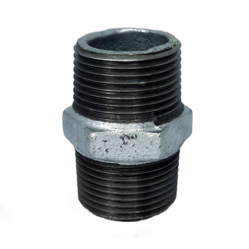 NIPLE TUERCA A-197 GALVANIZADO NPT 150 - Imagen 2