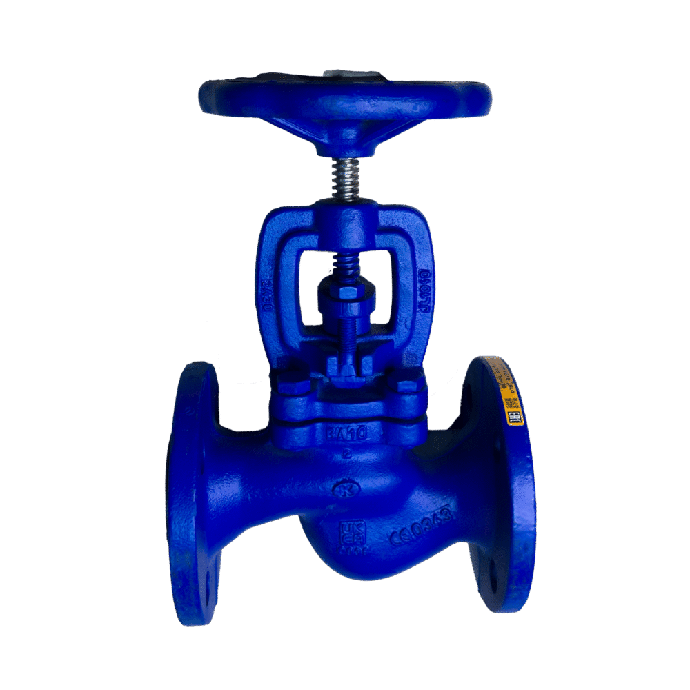 GLOBO RECTA CUERPO DUCTIL IRON GG25/A-216 DIN