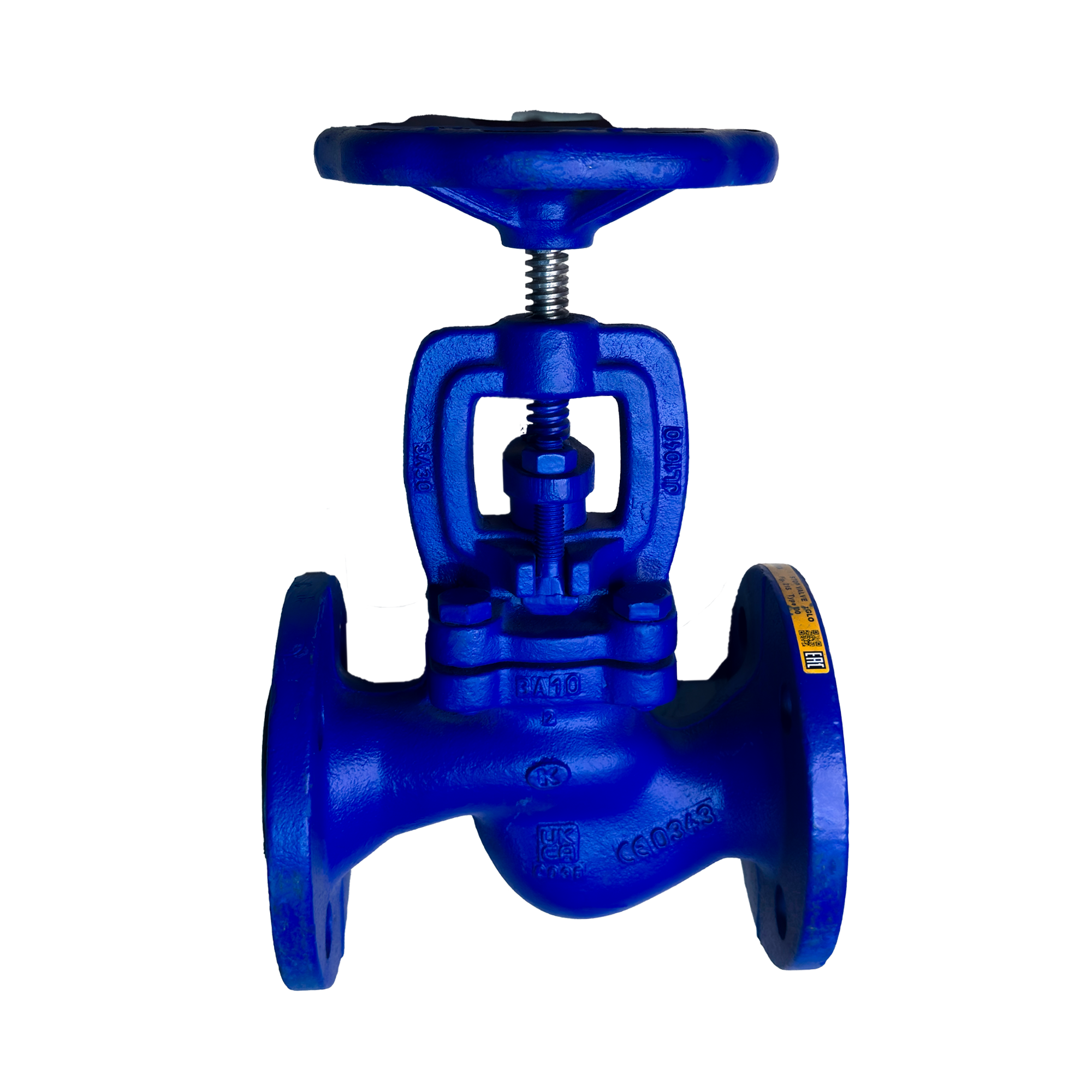 GLOBO RECTA CUERPO DUCTIL IRON GG25/A-216 DIN